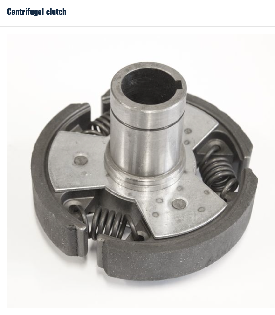 ATV Mower clutch