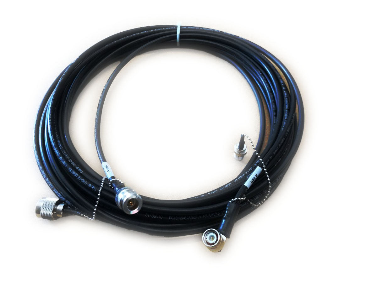 Cable Coaxial 480" - N/m + TNC/m-ra