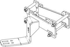 Bracket Kit, EZ-Steer AGCO DT/RT, Massey F64/74/8400, AGCO Challenger 500/500B/600/600B