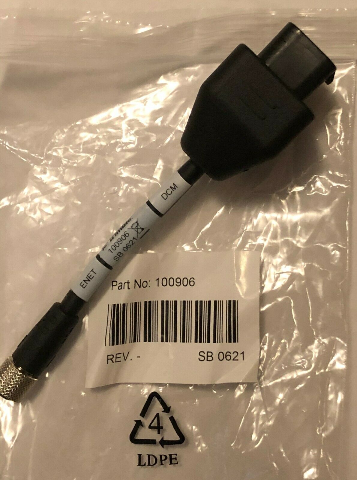 Cable Assy EXP-100 Adapter DCM300 (94267) to Ethernet