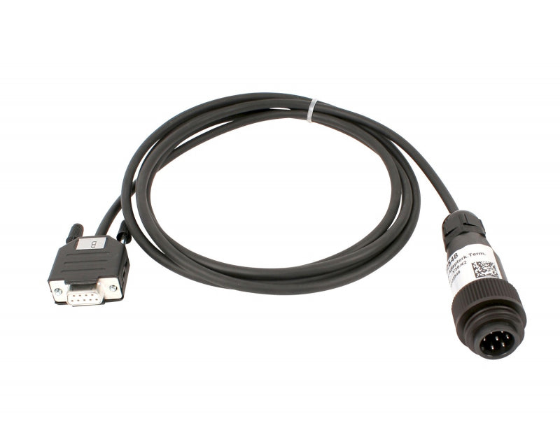 Adapter cable for ME terminal (non-touch terminal starting at HW3.0.0 and touch terminal) to the signal socket in accordance with DIN 9684.1 / ISO 11786 for using the tractor ECU