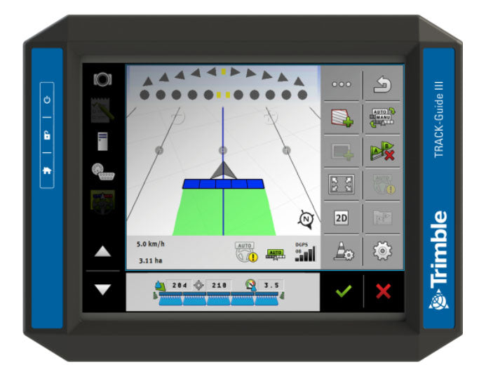 TRIMBLE TRACK-Guide™ III display system